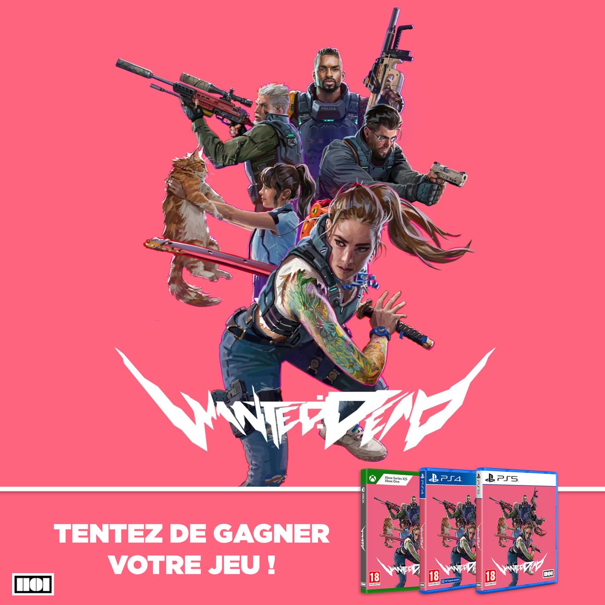 Micromania_Fr's tweet image. #WantedDead, nouveau titre des créateurs de Ninja Gaiden sort demain ! Voici un petit concours ⤵️

➡ Like, RT &amp;amp; Follow @Micromania_Fr⁣⁣⁣⁣⁣⁣⁣⁣⁣⁣⁣⁣⁣⁣⁣⁣⁣⁣ &amp;amp; @JustForGames_FR
➡ Mentionnez un ami en réponse avec #MicromaniaWantedDead

TAS dans une semaine !