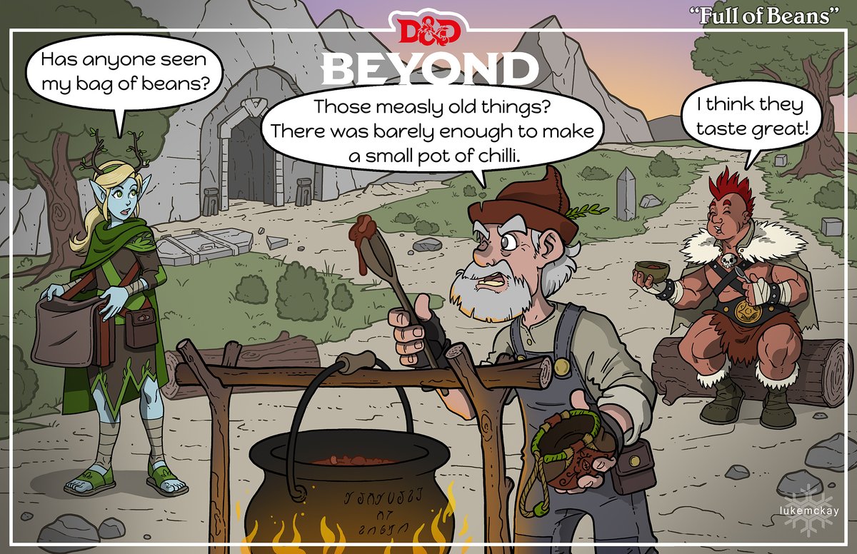 D d beyond on twitter roll 3d4 to find out how much chili you make 