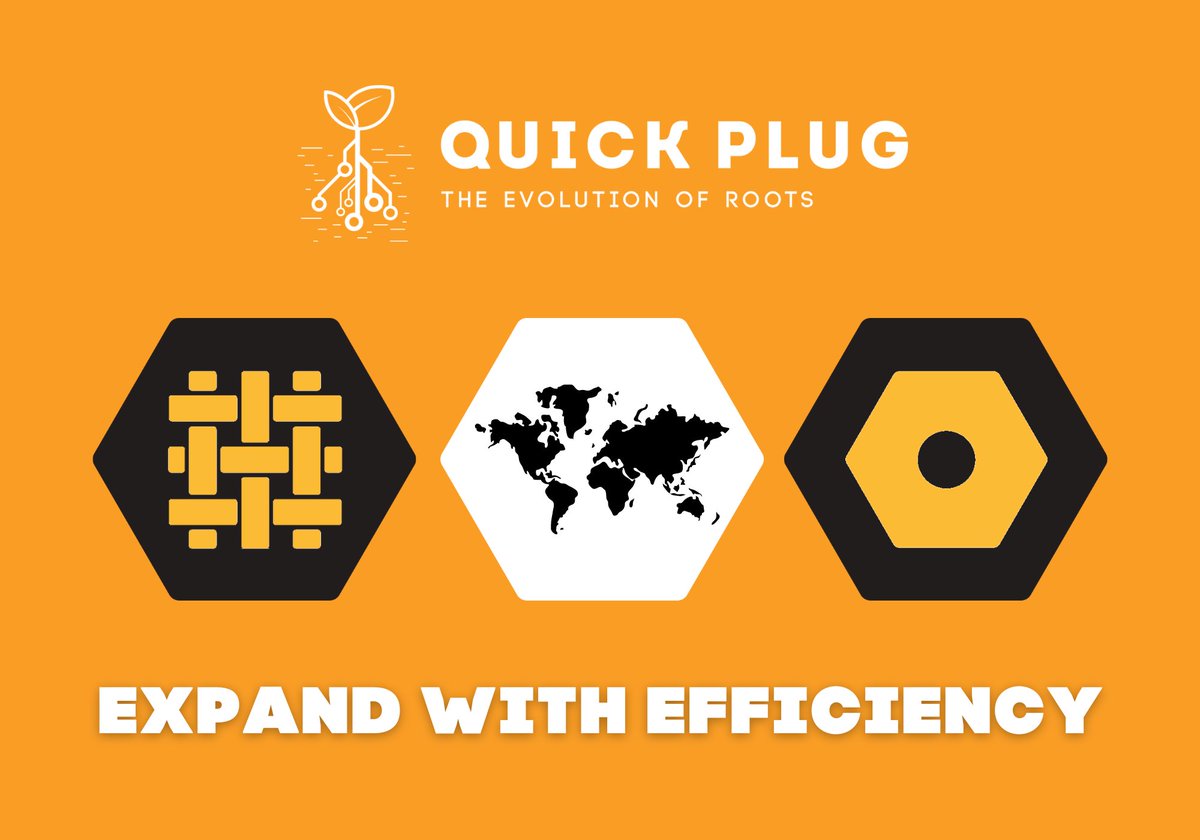 QuickPlugGlobal's tweet image. Our products are designed to help you optimize your efficiency. By increasing germination rates, strengthening roots and working well with your automated systems, Quick Plug growing media is the business partner your operation needs. na.quickplug.global