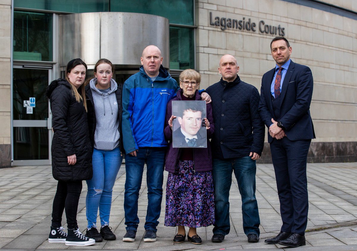 OMuirighSols's tweet photo. Day 1 of the Fergal McCusker inquest has completed. The hearing will resume tomorrow at 10.30am, Court 1 Laganside Court before Coroner McGurgan #legacyinquests https://t.co/rqUjjP8mAc