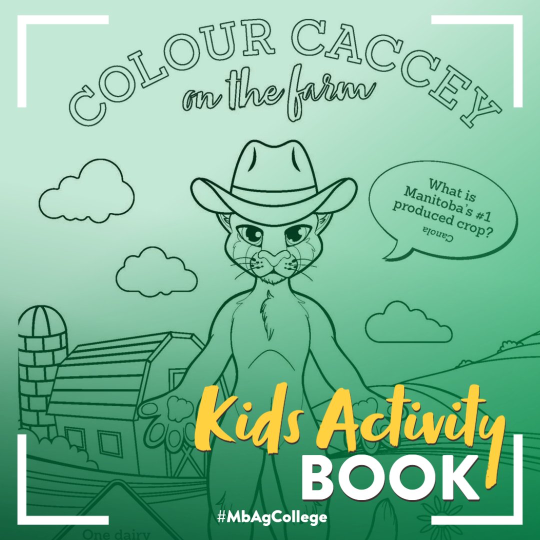 assiniboine_mb's tweet photo. Canada’s Agriculture day is coming up on Wednesday, Feb 15th and we'll be starting the day off with a Made in MB breakfast, scavenger hunt, and have a fun activity book for kids. 

#CdnAgDay #FacesofMBAg #FieldtoFork #MBAgCollege https://t.co/VpRoFgmQY3