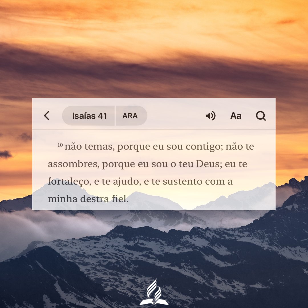 Você confia nesta promessa do Senhor? 💞