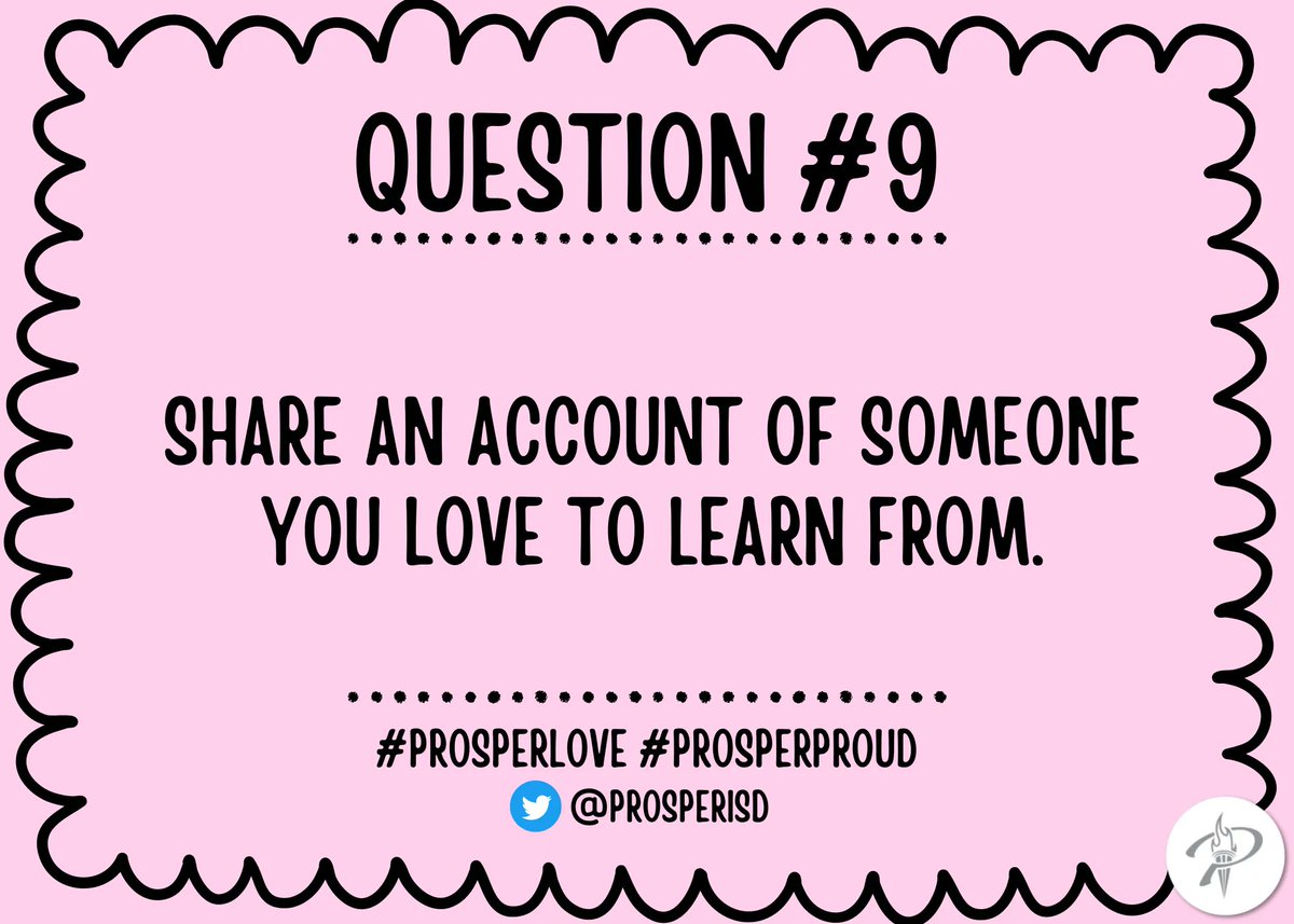 ProsperISD's tweet photo. Question 9 #ProsperLove #ProsperProud https://t.co/fprozl9UYF