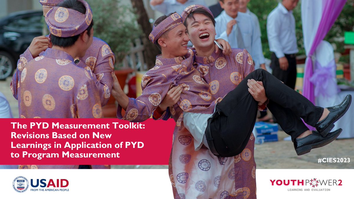 If you have utilized <a href="/YPLearning/">YouthPower Learning</a>’s #PYD Measurement Toolkit, you will be pleased to know it’s getting updated! In accordance with <a href="/USAID/">USAID</a>’s updated #YouthPolicy, the revisions include lessons learned in #inclusion and accessibility. Learn more at #CIES2023: ow.ly/Tmkv50MH74V