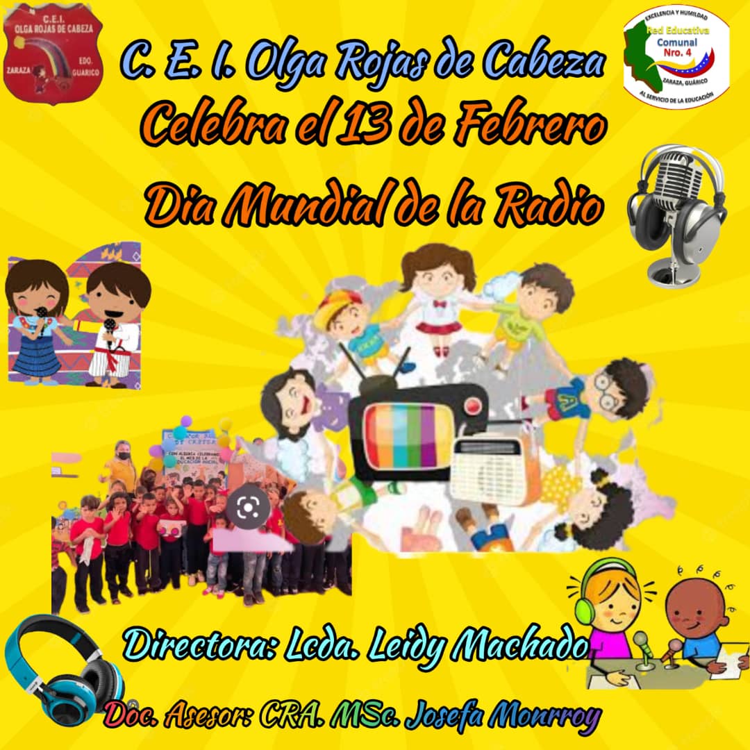 DGRPA1's tweet photo. Diferentes instituciones educativas del Estado Guárico entre sus actividades académicas programadas para hoy #13DeFeb tienen previsto la celebración del Día Mundial de la Radio.
#JuventudIntegraciónYPaz 

#GraeldiJiménez

@_LaAvanzadora 
@vicent_carvajal https://t.co/6AkehHTOpA