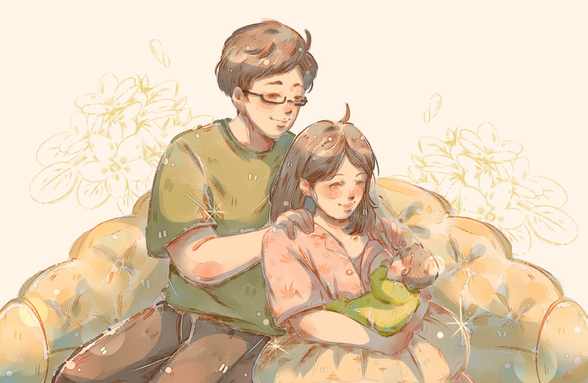 Jane Lo (@mrsjcheung) on Twitter photo The intense, sacrificial love between a couple as they are navigating the uncharted waters of first-time parenthood is one of the truest, tenderest forms of love there is.
A very happy Valentine's Day from my characters (Ben, Norah & baby Joey) to yours❤️
🎨<a href="/Puwpow/">Anpuw ㅇㅅㅇ | open commission 🌼</a> The intense, sacrificial love between a couple as they are navigating the uncharted waters of first-time parenthood is one of the truest, tenderest forms of love there is.
A very happy Valentine's Day from my characters (Ben, Norah & baby Joey) to yours❤️
🎨<a href="/Puwpow/">Anpuw ㅇㅅㅇ | open commission 🌼</a>