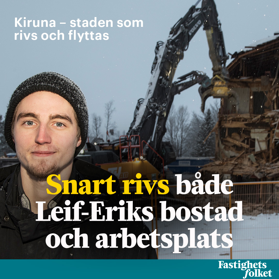 fastighetsfolk's tweet photo. Som fastighetsskötare i Kiruna förÀndras livet nÀr staden flyttar.
https://t.co/9htp2hF5ea
#kiruna #gruvor #jÀrnmalm #miljö
#stadsplanering #arkitektur https://t.co/6d4Q77QNPz