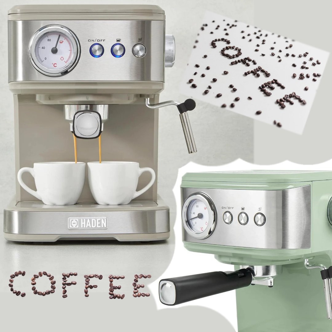 AspenofHereford's tweet image. The wonderful aroma of freshly brewed coffee ☕We love the retro feel to these Haden Expresso Pump Coffee Machines. 

aspenofhereford.com/products/haden…

#coffeelover #expressocoffee #Haden