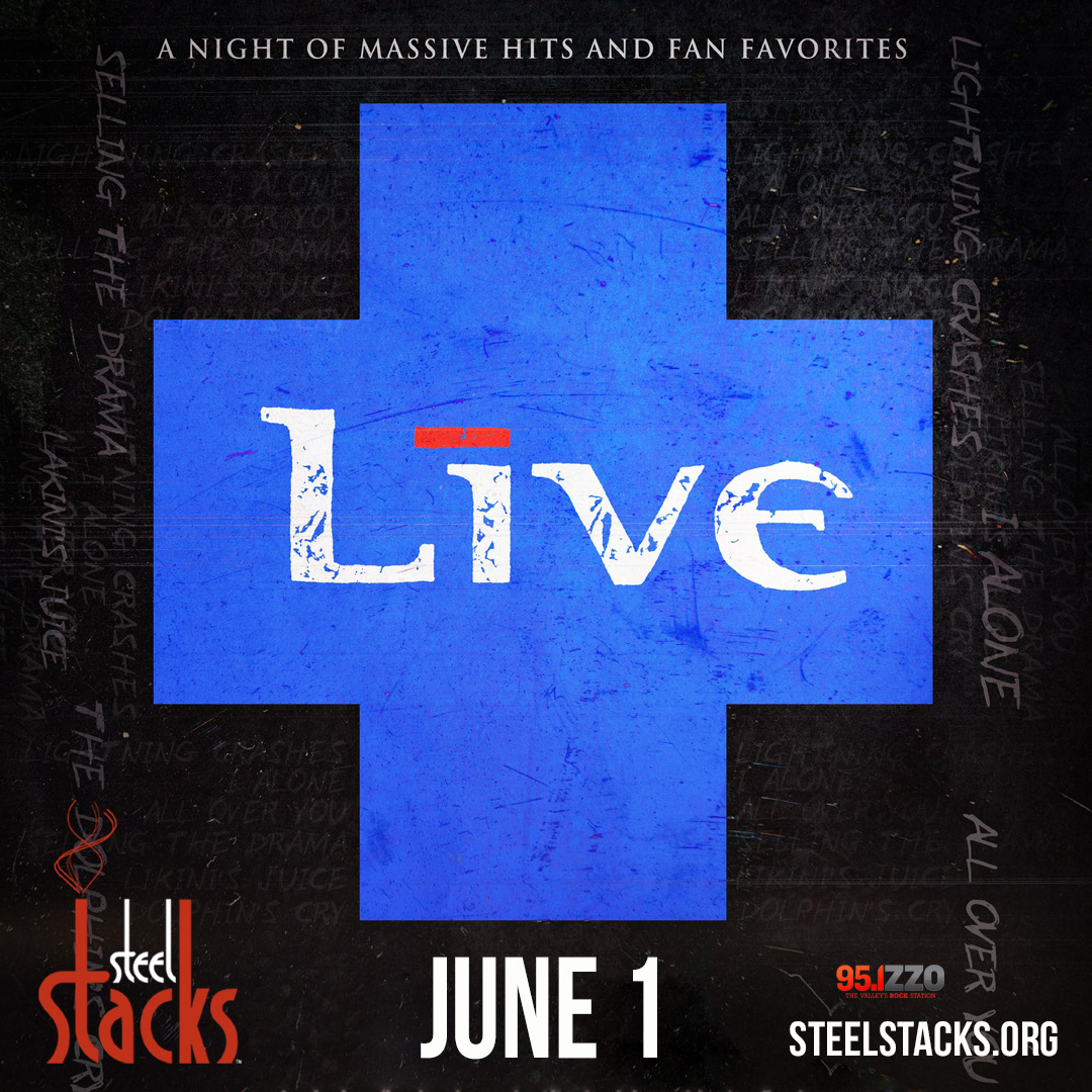 🚨JUST ANNOUNCED🚨

Are you ready to hit the lawn with LIVE as part of the SteelStacks Summer Concert Series?! The group returns to Bethlehem on June 1st!

Tickets go on sale Friday, 2/17, at 10 a.m. Don't miss it!🎸

S/o to our friends as WZZO for making this show possible❤️