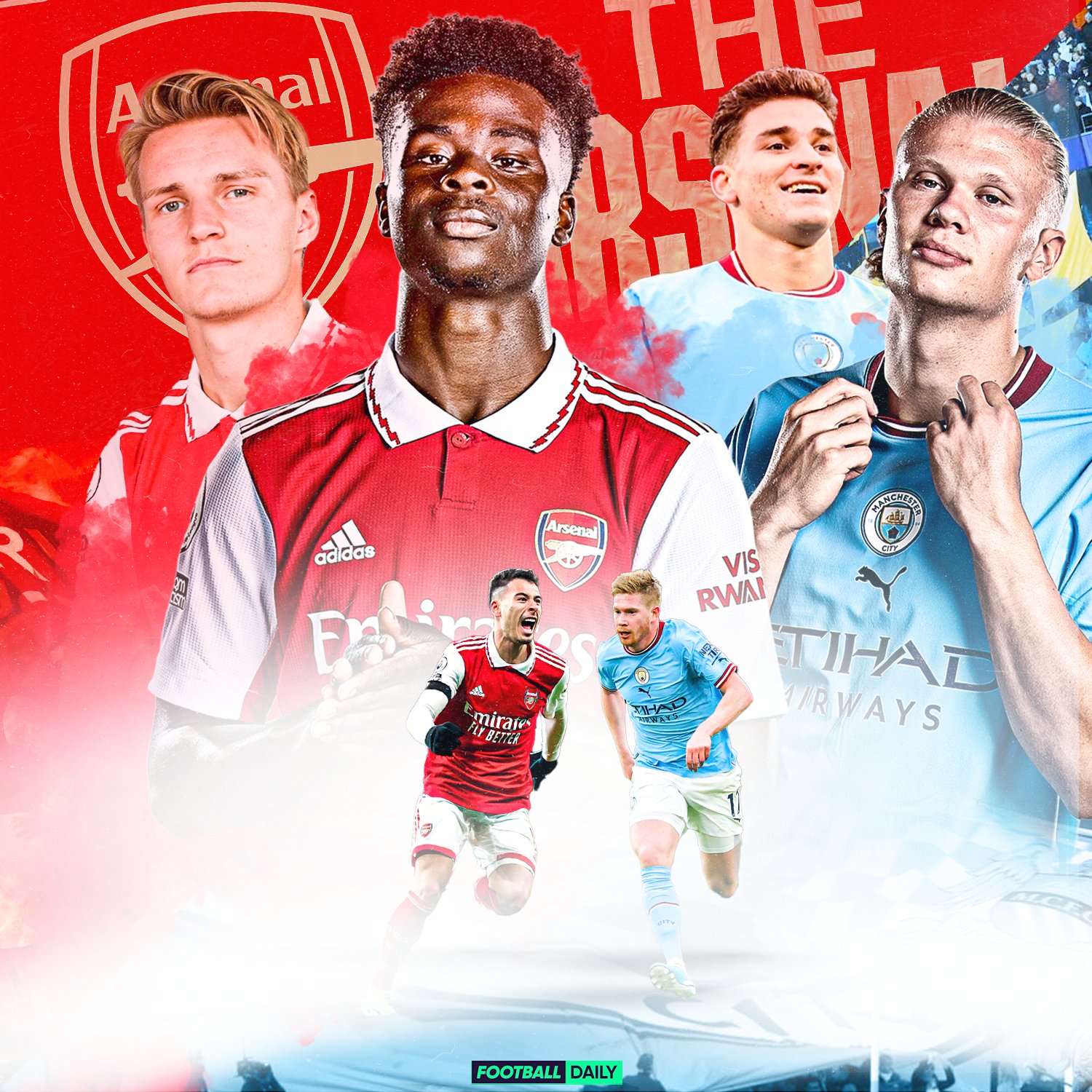 ARSENAL X MANCHESTER CITY: QUEM É MELHOR?