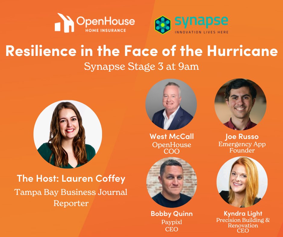 openhouseinsur's tweet photo. If you haven't heard yet, OpenHouse is attending the Synapse Summit on the 14th! And our very own COO, West McCall will be speaking on a panel with other innovators in the business world. Don't miss out! @synapse #synapsesummit2023 #innovation #networking https://t.co/28NYbjkk5j