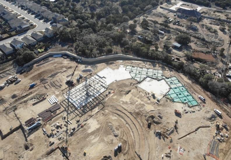 cisdnews's tweet photo. Check out the progress of Bulverde Middle School. This campus is set to open Fall '24 and is located at 29975 Wiley Road, Bulverde, TX  78163. Thank you to the voters for the passing of Bond '21 and for making this happen. #Comalisd #Bondatwork https://t.co/Mu0dCOAn36