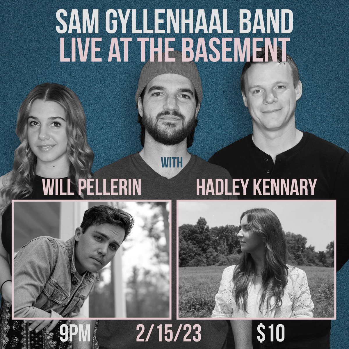 Got a smile on my face this Monday morning because I’ve got a show this week 🙃 very stoked to be playing <a href="/TheBasementNash/">The Basement</a> this Wednesday with Sam Gyllenhaal Band + <a href="/thewillpellerin/">Will Pellerin</a>. We’re playing the late show &amp; I’m on right at 9pm 🪩 

Photo by <a href="/taylorbogner/">taylor bogner</a> ✨