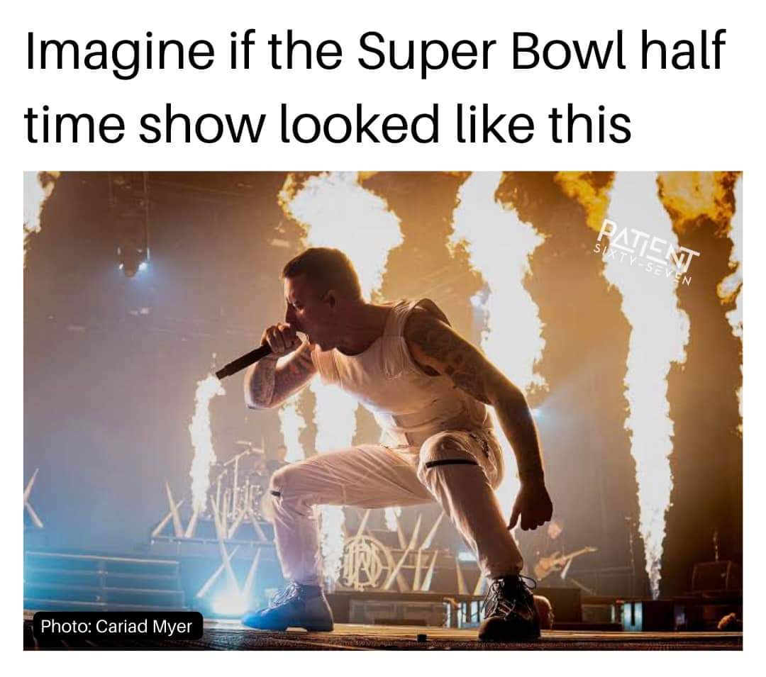 DjAbyss84's tweet photo. SUPER BLEGH BOWL PLZ 
#SuperBowl 
#Metal #metalcore https://t.co/t4wdHUKP7l