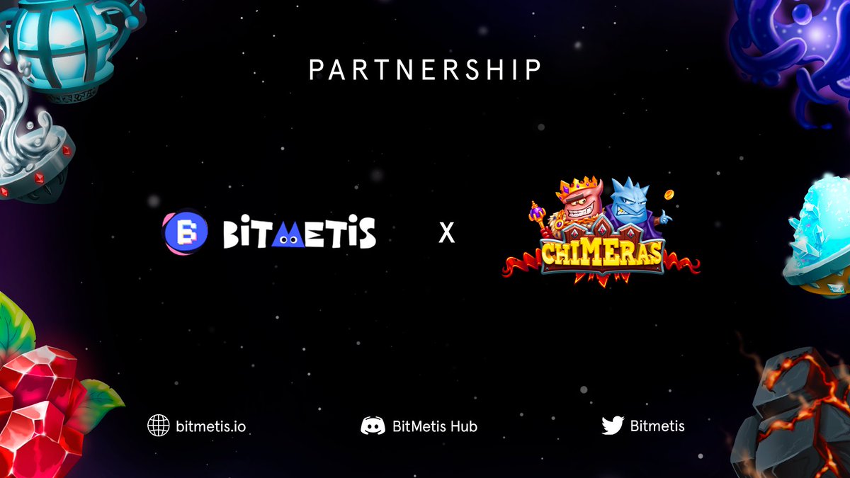 ChimerasGame's tweet image. 👋  Hey folks!

We have an exciting announcement 🔥
🤝  Chimeras Metaverse is now in partnership with @BitMetis  the leading cross-game infrastructure. 

Check our project page! 👇 
📍 bitmetis.io/project-detail…

#NFT #P2E #chimeragame #partnership
