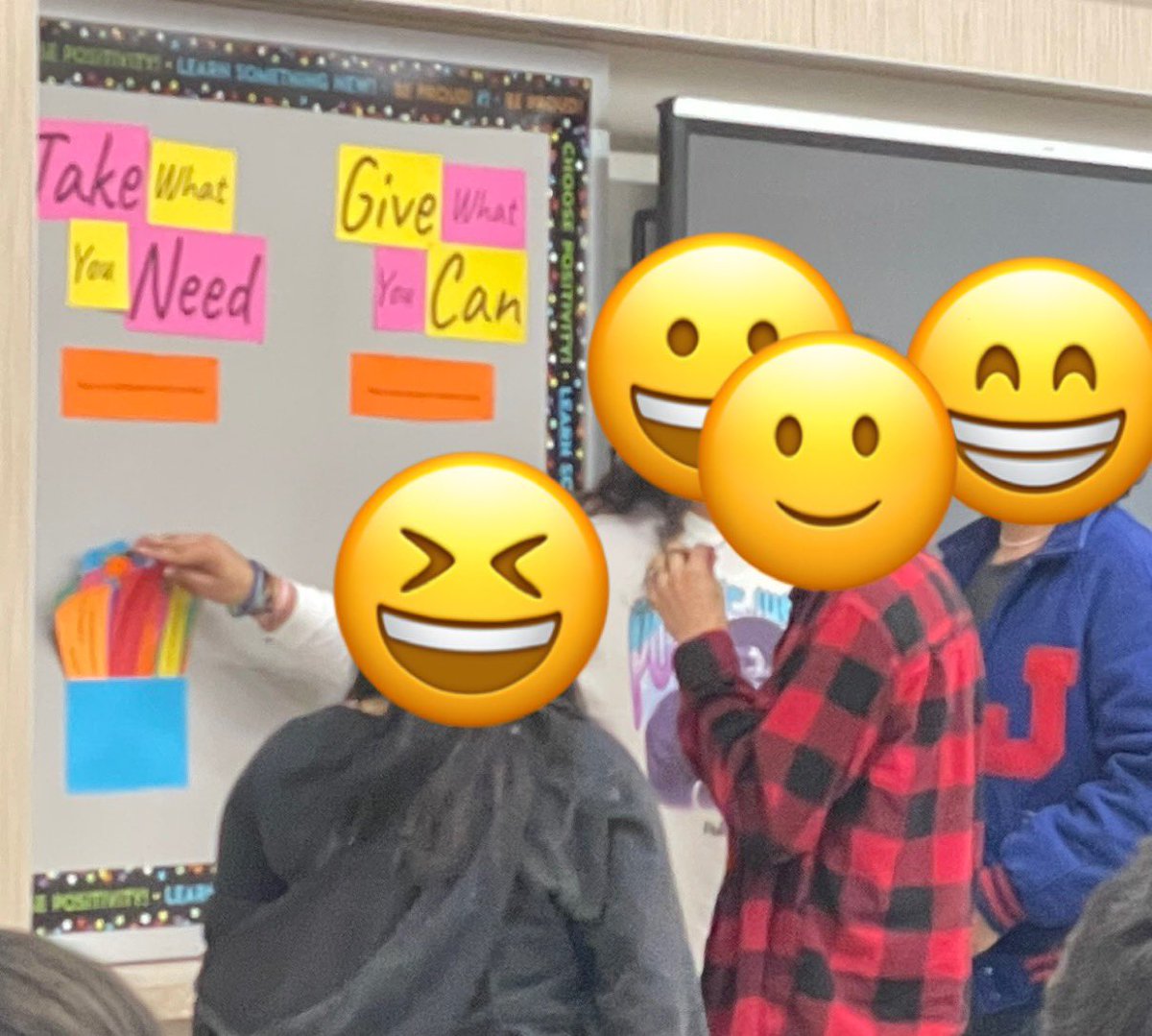 Jefferson HS, SAISD (@jeffersonsaisd) on Twitter photo This is kindness week and we have a variety of extra fun focus on helping our fellow mustangs. Here are some students picking up affirmations or kind messages. Find yours in the cafeteria! <a href="/SAISD_Counselor/">SAISD, School Counseling</a> <a href="/SaisdSead/">SAISD_SEAD</a> This is kindness week and we have a variety of extra fun focus on helping our fellow mustangs. Here are some students picking up affirmations or kind messages. Find yours in the cafeteria! <a href="/SAISD_Counselor/">SAISD, School Counseling</a> <a href="/SaisdSead/">SAISD_SEAD</a>