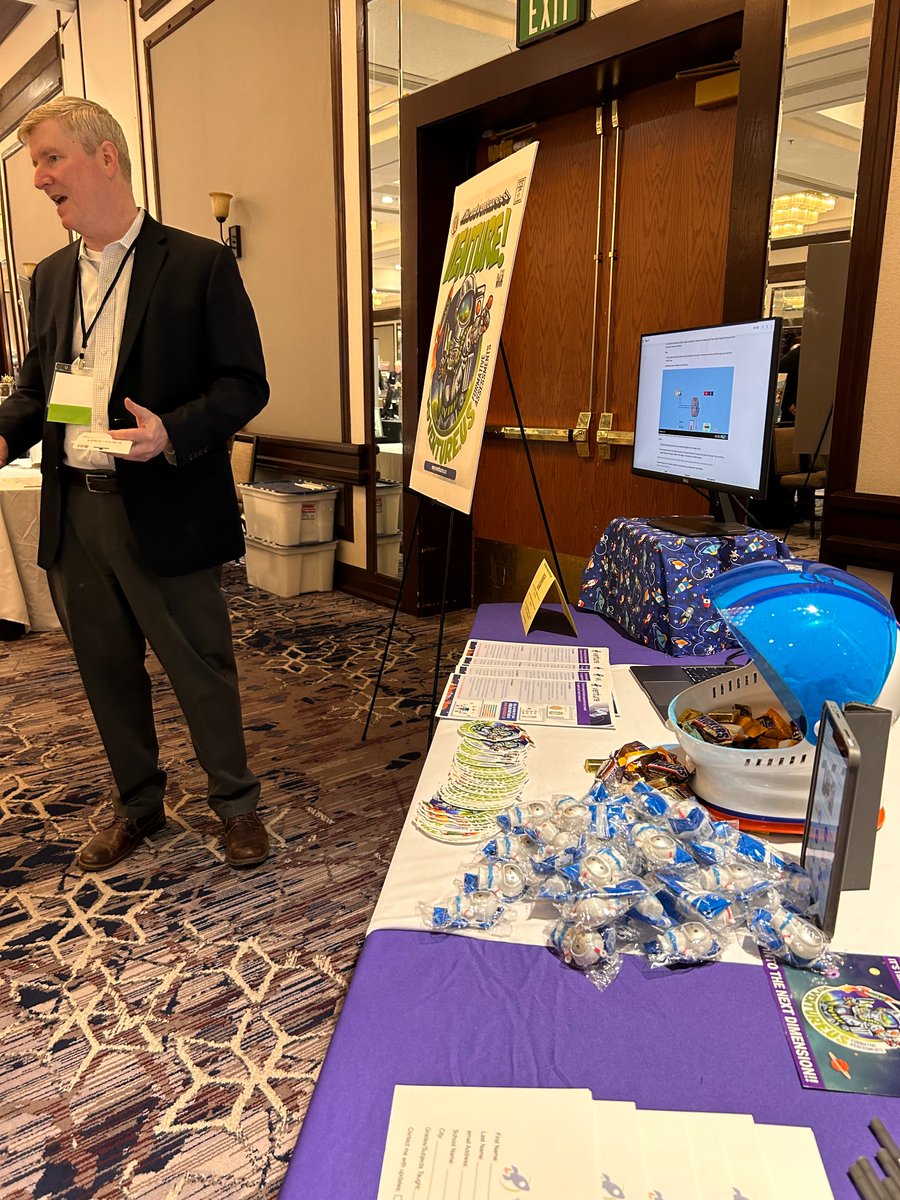 VentureNGSS's tweet photo. #HASTI23 It's a beautiful day in Indiana! We are happy to be here meeting and connecting with so many dedicated teachers! Stop by booth 57 to sign up for a free trial for our online NGSS formative assessment platform!

#stemeducation #teachers https://t.co/YtTfs71JL4