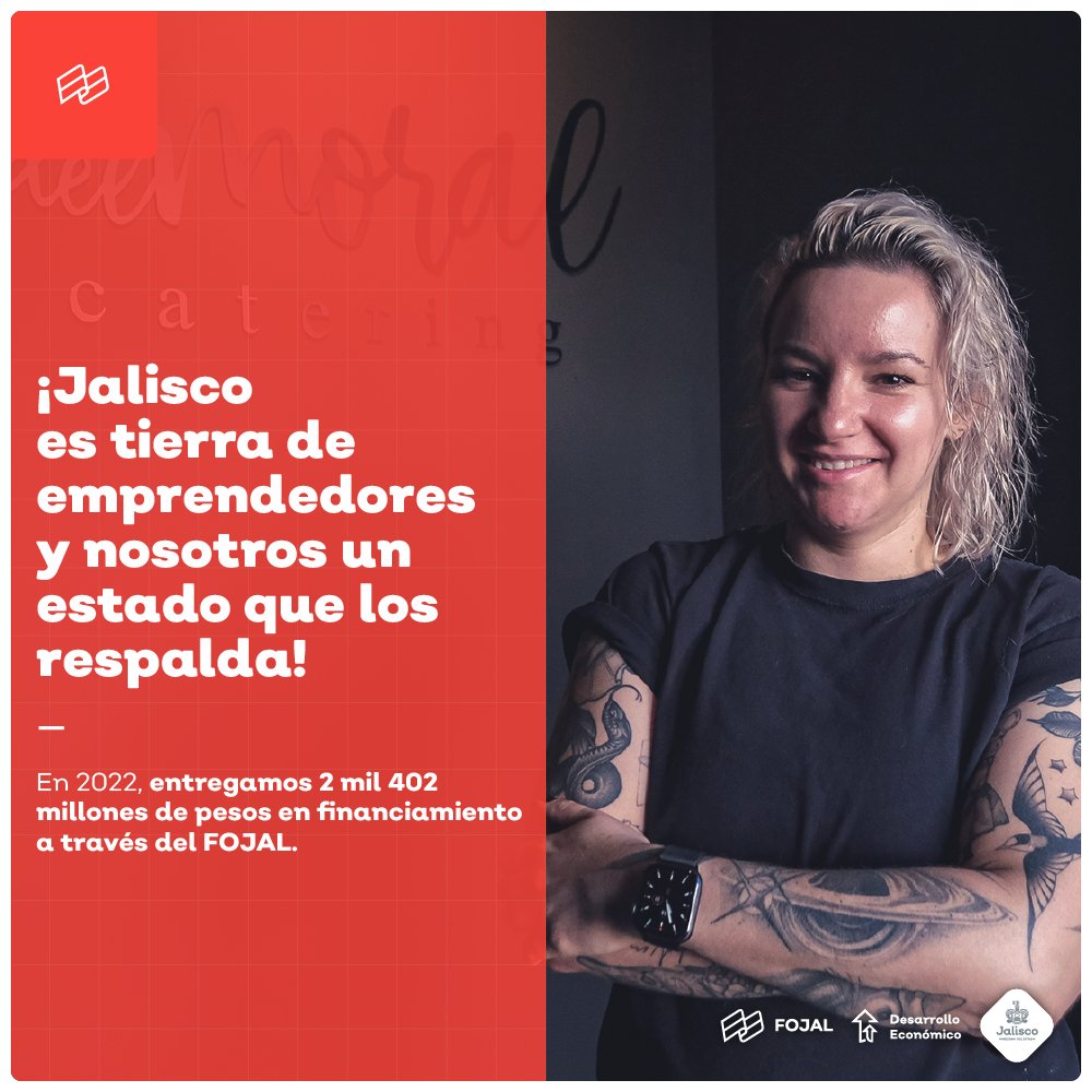 SedecoJalisco's tweet photo. 👩💼 ¡A través del #Fojal impulsamos a las emprendedoras y empresarias del estado!
Tan solo en 2022, otorgamos el 62% de los financiamientos a mujeres, y este año seguiremos fortaleciendo este compromiso. ↗️
Conoce los programas disponibles en: https://t.co/0rUqLwzdJQ. https://t.co/f1CEaR4x6z