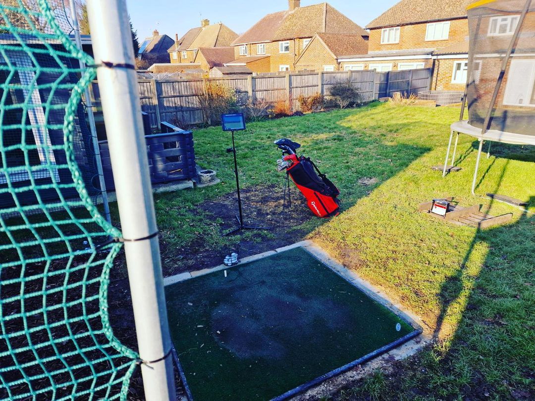 Mo_Del_Golf's tweet photo. With no golf planned at the weekend, it was a home net session for Mo & Del.
Anyone have a set up as cool as Mo?
@FlightScopeGolf #MevoPlus #Mevo #AllTheGearNoIdea https://t.co/QwuQ3bp89O