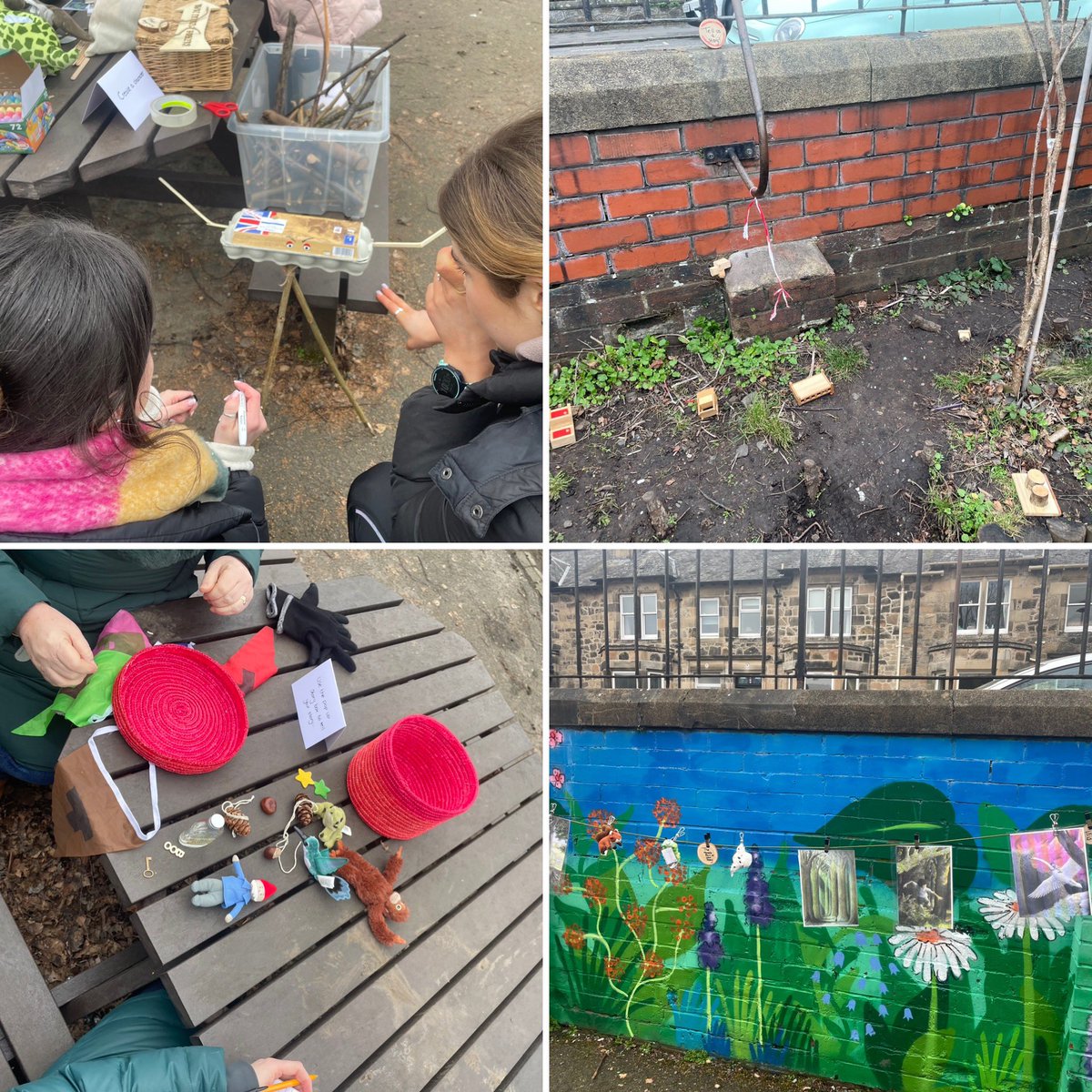 Our nursery &amp; school teams had a fantastic (if a bit chilly) time with the team from Under the Trees developing skills in delivering &amp; engaging children in outdoor learning.Thanks so much <a href="/uttjess/">Under The Trees Ltd</a> we can’t wait to try out some of the ideas over the coming weeks #outdoorlearning