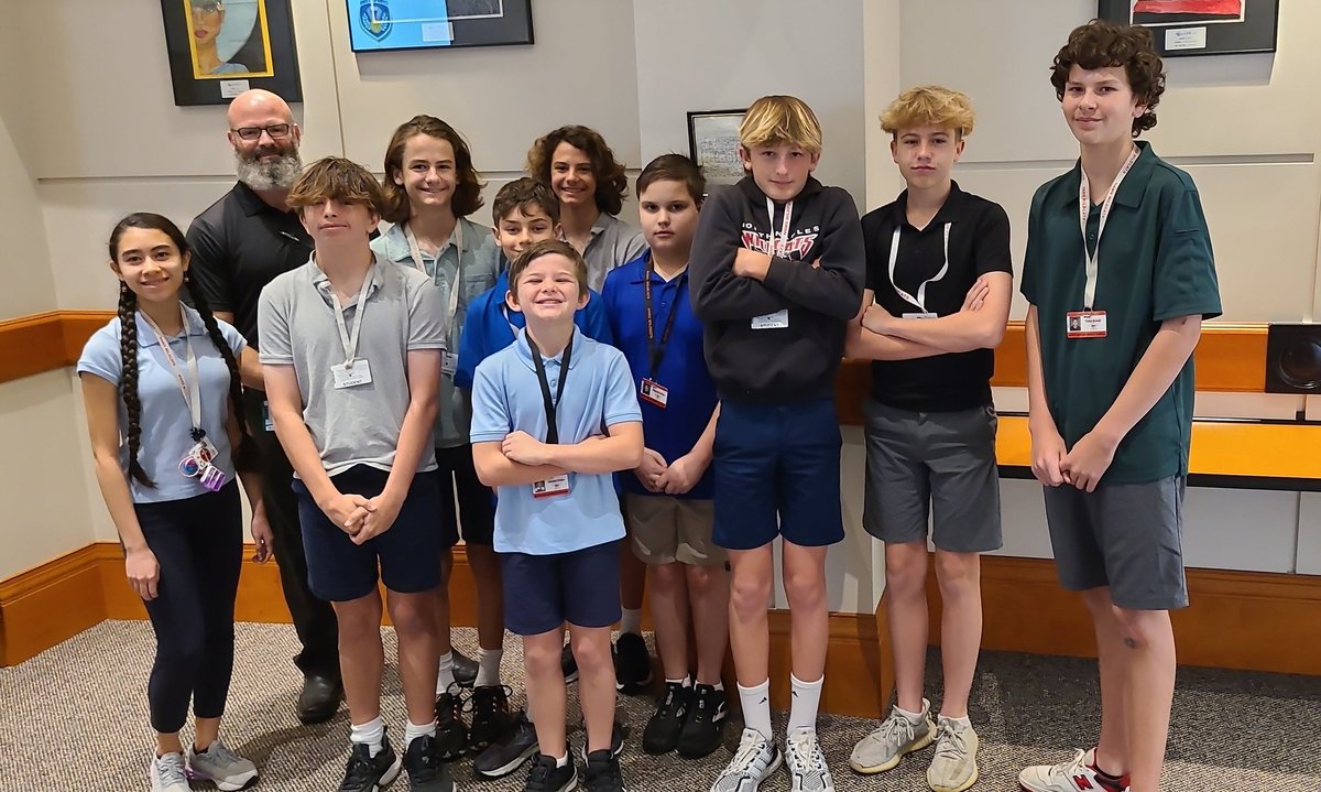 magers_mr's tweet photo. @collierschools annual #ScholarBowl Finals match is about to begin.  Best of luck to a very talented @NNMSWildcats  team! https://t.co/jyw6IMJNYK