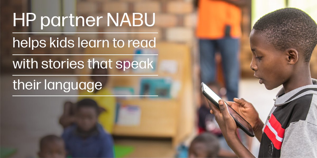 Why HP and @nabuorg are investing in 'mother tongue' storybooks to bridge the literacy gap for children around the globe bit.ly/3XQqZ2F
#NABU #haiti #letmelearn #transformingeducation