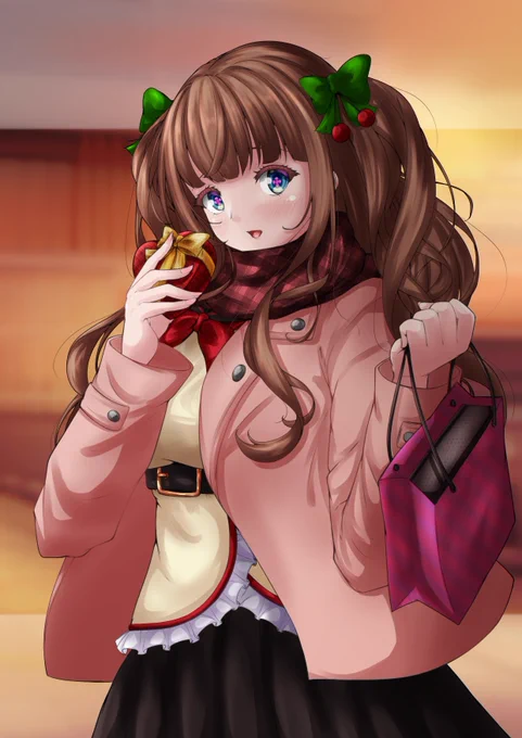 バレンタインだよ #ちぇり絵 