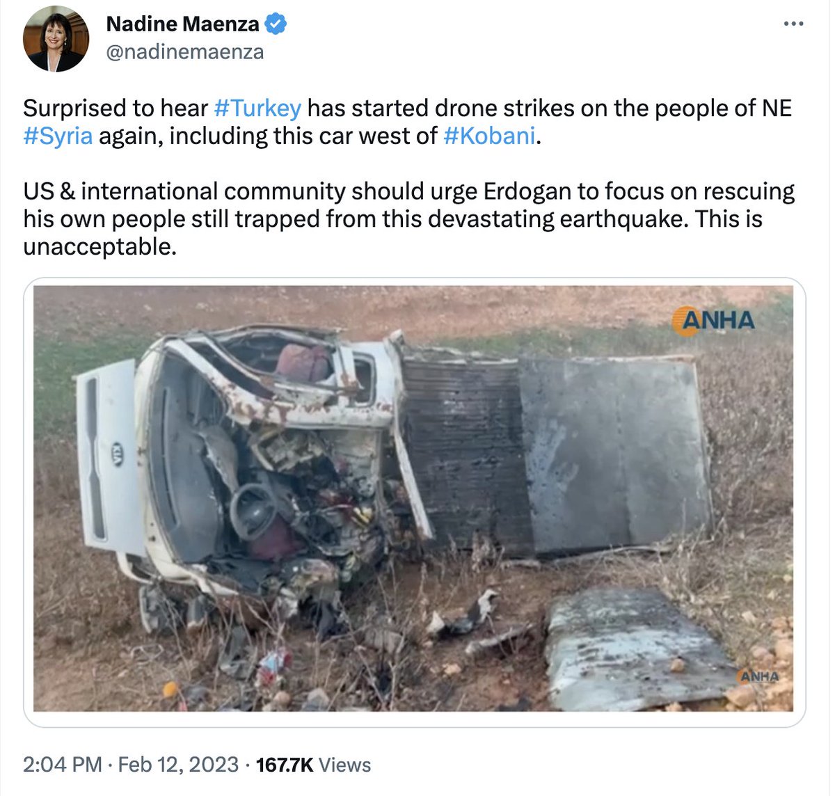 LaNelle64989432's tweet photo. While the whole world has extended a hand to help #GenocidalTurkey recover from the devastating earthquake. #GenocidalTurkey continues to stick to their #KillDenyRepeat &amp; #DestroyDeleteRewrite genocidal habits.
#PreventGenocide #StopAliyev
#SuperBowlLVII #SuperBowl #SuperBowl2023 https://t.co/v009CoVIqX