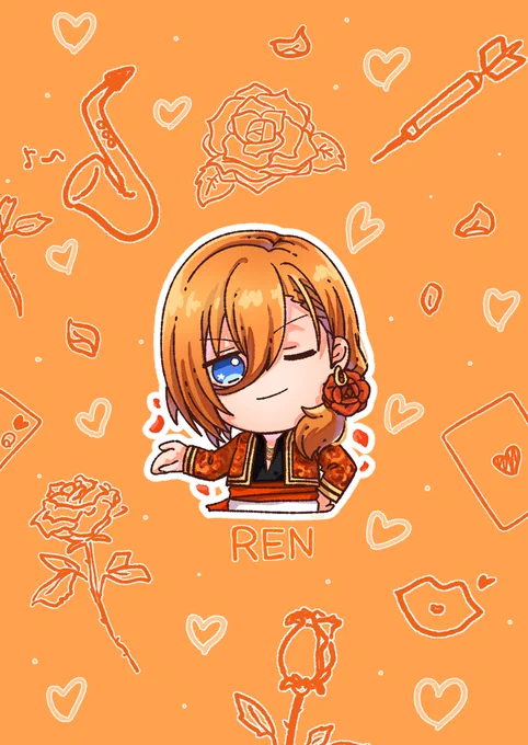 過去絵だけどおめでとう#utapri_ren_BD2023#神宮寺レン_BD2023 