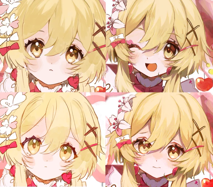 色々表情悩んだシリーズですHappyValentine 