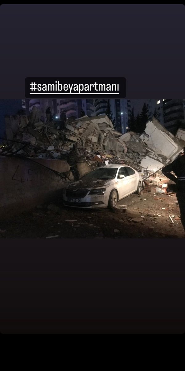 #samibeyapartmanı Bu apartman 40 kişiye mezar oldu ortada ne yapım şirketi ne müteahhiti nede bir sorumlu var . Yanınıza bırakmayacağız , önce bu dünyada !!! <a href="/haluklevent/">Haluk Levent ( Ahbap Ekibi )</a> <a href="/OguzhanUgur/">Oğuzhan Uğur</a>  <a href="/Adana_Bld/">T.C. Adana Büyükşehir Belediyesi</a>   <a href="/ZeydanKaralar01/">Zeydan Karalar</a> <a href="/cukurovabldtr/">Çukurova Belediyesi</a> <a href="/bizadanaliyik/">Adanacity</a> 
Lütfen destek olun