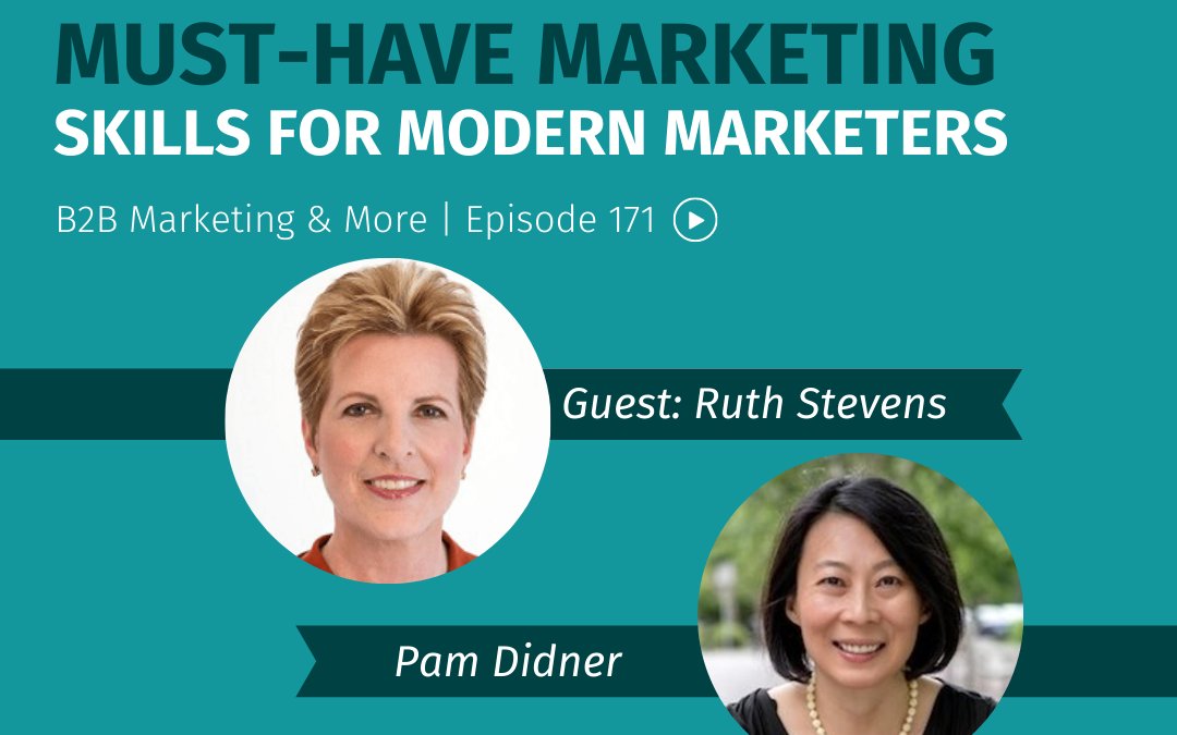 In this episode:

Essential advice for marketing students.

Listen to the episode and read the transcript here: pamdidner.com/podcasts/must-…

#marketingpodcast #modernmarketers #b2bmarketing @pamdidner