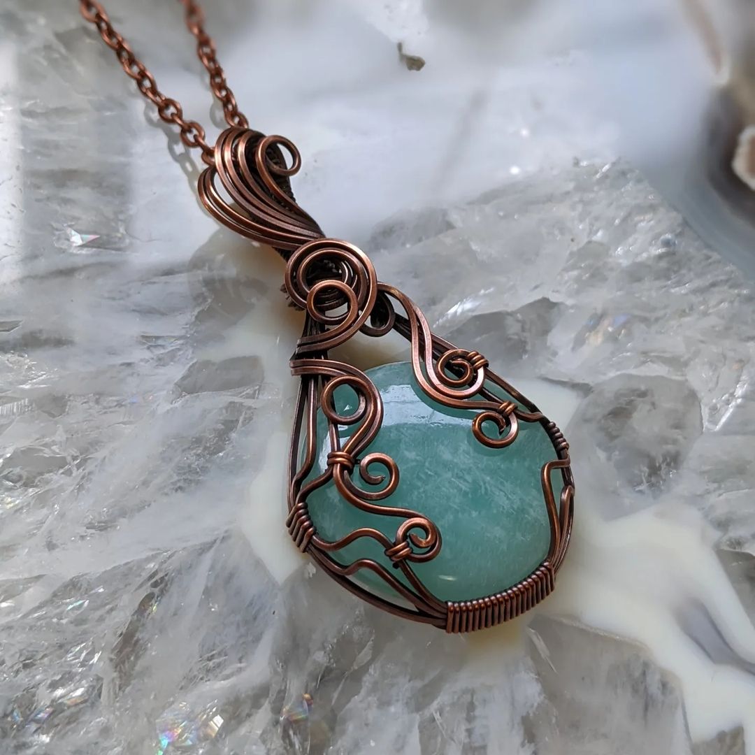 gemsocietyorg's tweet image. Amazonite necklace from IG kaysgemcreations

#amazonite #amazonitestone #amazonitejewelry #amazonitenecklace #amazonitebracelet #amazoniteearrings #amazonitering #amazonitependant #amazonitebeads #amazonitegemstone