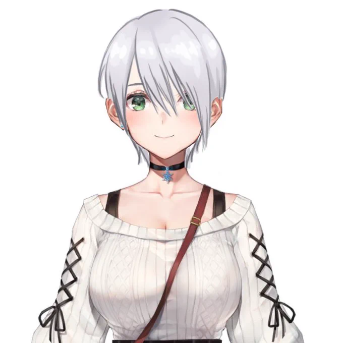 #ノエル新髪型予想 少年っぽい髪型にしてみました。#巨乳ショタ 