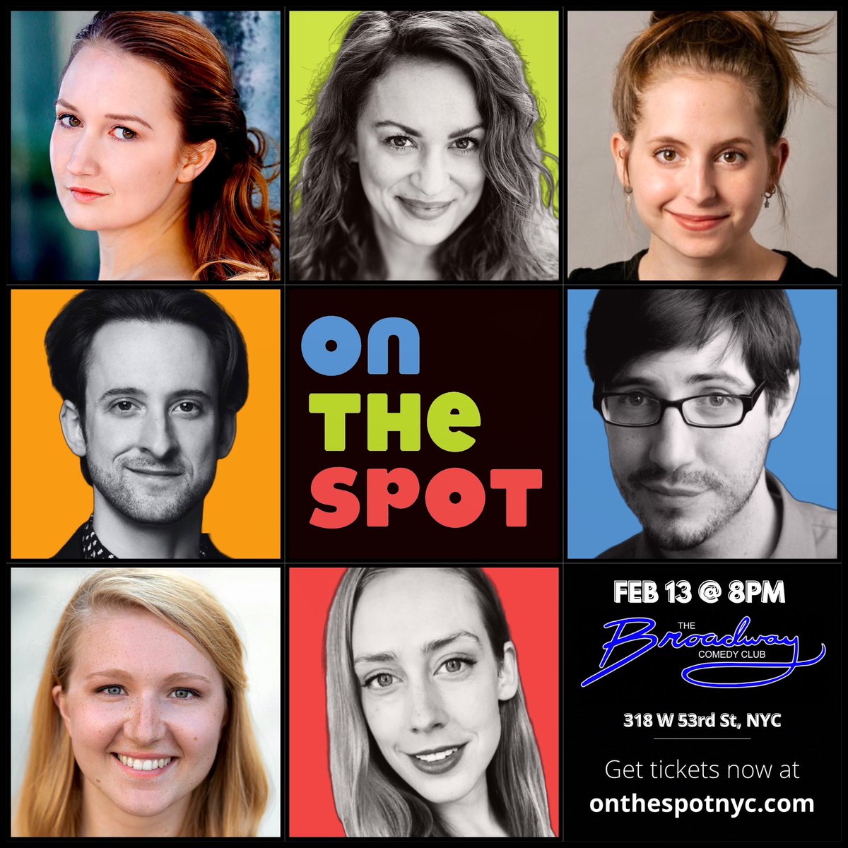 Get your Valentine the gift they REALLY want… a show that’s both hilarious cabaret and improvised musical! We’d LOVE to see you at #OnTheSpotNYC tonight! 😍💕🎶

Buy Tickets: linktr.ee/onthespotnyc