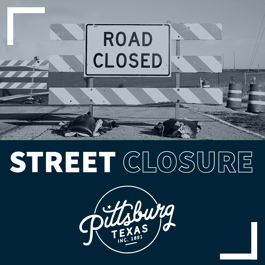 PittsburgTexas's tweet photo. Today, February 13, 2023 KCS Railroad will be conducting maintenance on the rail lines in Pittsburg. Vehicle crossings at Martin Luther King Jr. Ave and Mt. Pleasant Street will be closed with an expected opening time of 3:00pm. https://t.co/Oipoa6FqA7