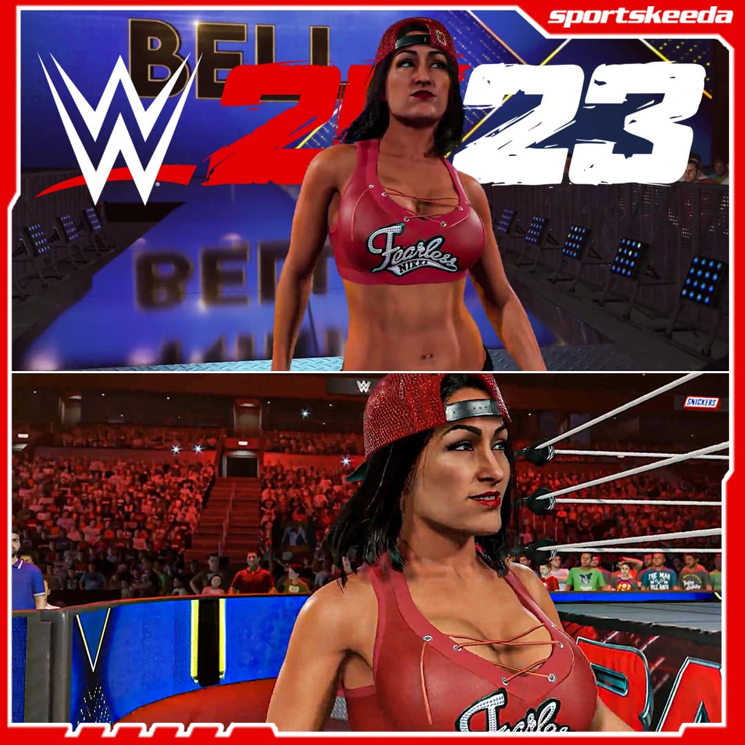 RT @SKWrestling_: The fierce and fearless Nikki Bella has joined #WWE 2K23!
#WWE2K23 #NikkiBella 
@BellaTwins https://t.co/o3f7SqHcfR