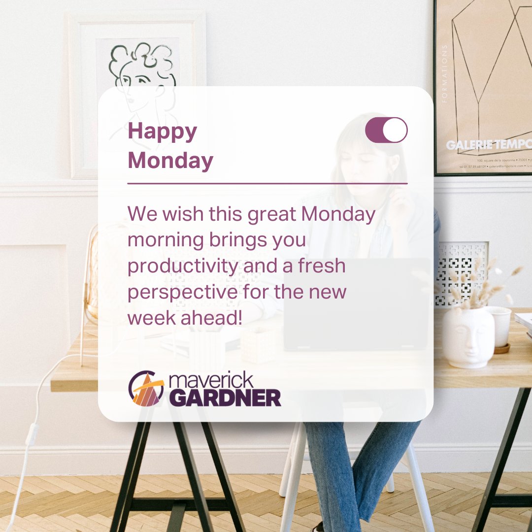 Wishing everyone a productive and successful Monday morning!
#mondaymotivation #managedserviceprovider #technology