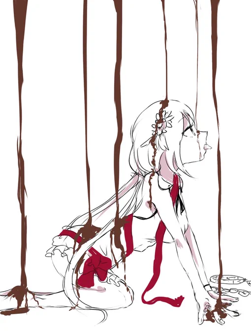 バレンタイン仕様の九十九弁々チョコぶっかけ 