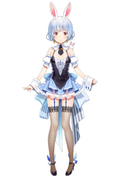 ちょっと雰囲気違う感じでやってみたくなった…
 #ぺこら新髪型予想 