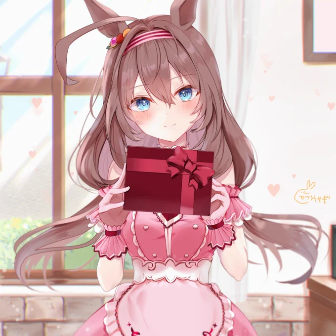 「ハッピーバレンタイン マスター」#ウマ娘#ミホノブルボン 