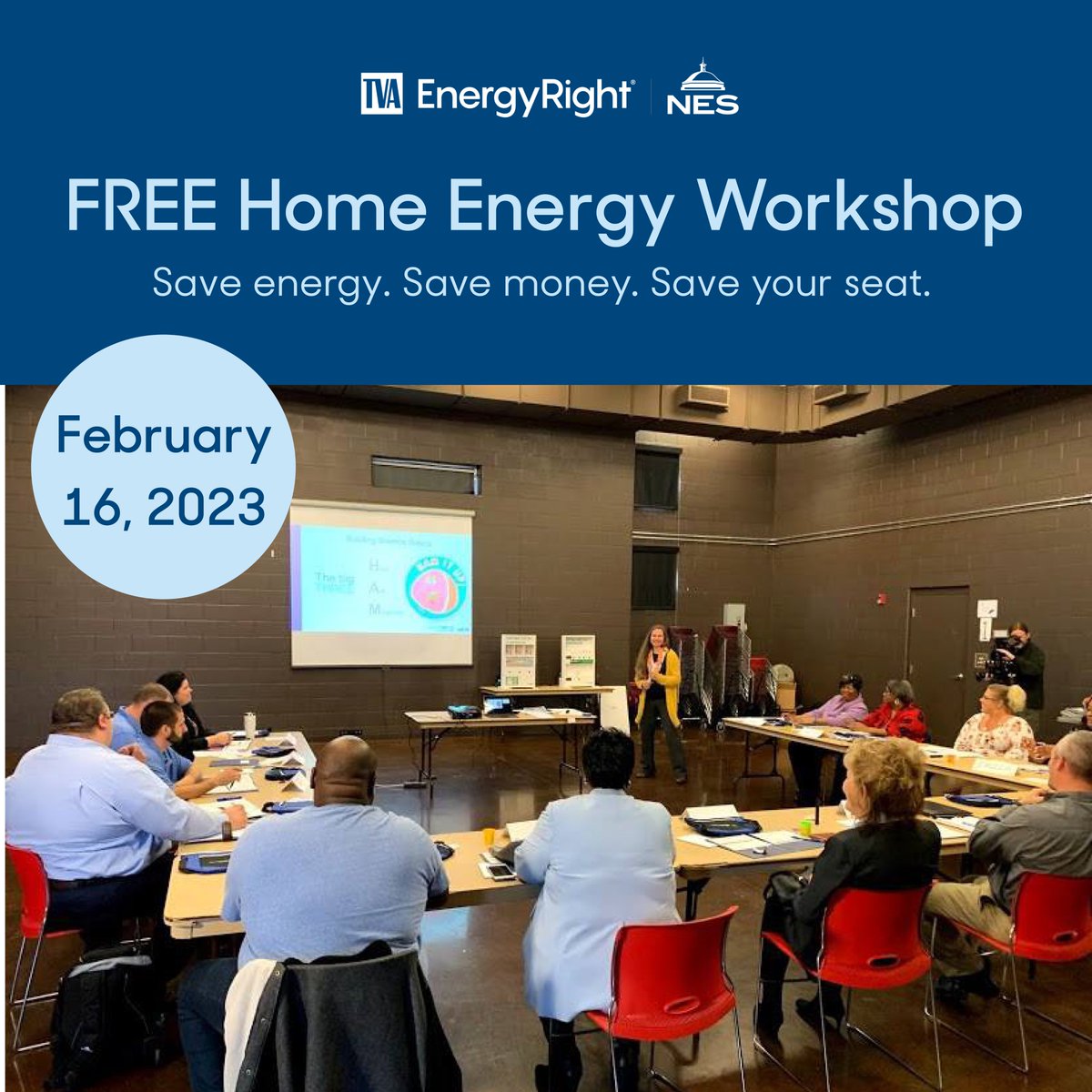 FREE Home Energy Workshop at Hermitage Community Center this Thursday from 6-8p.m. Attendees receive free toolkit valued at $25. Also, learn about Home Uplift Program to see if your home is eligible for FREE weatherization upgrades. <a href="/kevinrhoten/">Kevin Rhoten</a> <a href="/JohnCooper4Nash/">John Cooper</a>