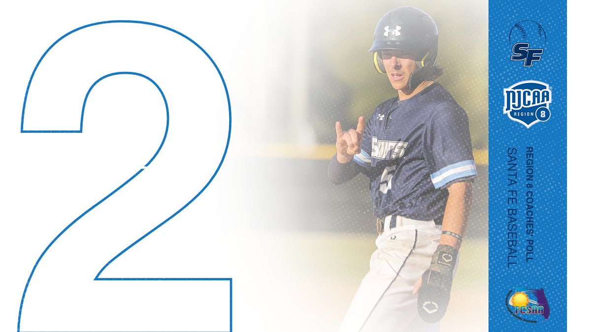 SF Baseball vaulted all the way up to No. 2 in last week's <a href="/TheFCSAA/">FCSAA</a> / NJCAA Region 8 Coaches' Poll, and that is where it remains in the latest poll after a 13-0 start to 2023. The Saints are in the midst of the best start in program history...

Poll: thefcsaasports.com/sports/bsb/Coa…
