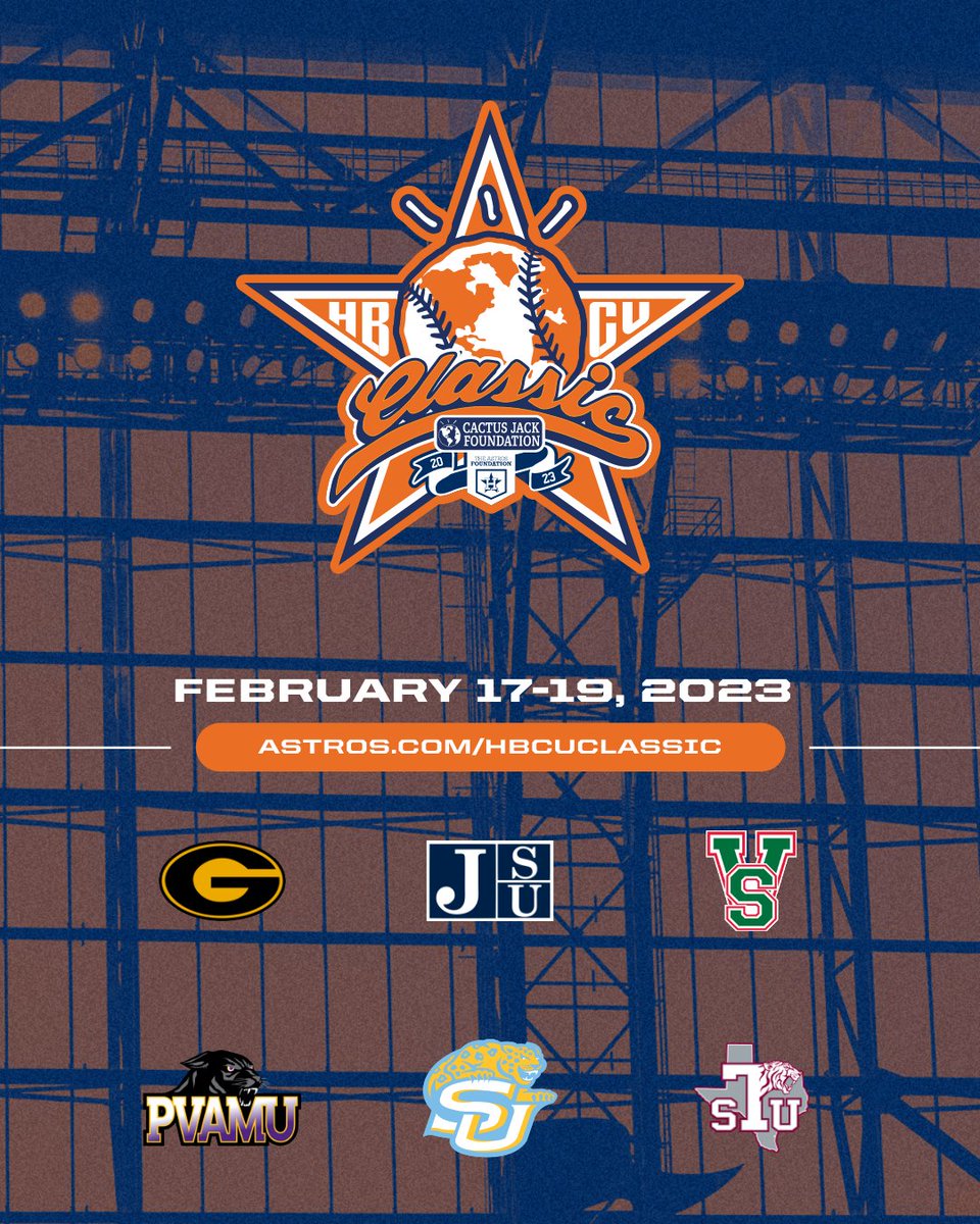 Baseball returns to Minute Maid Park this week.

🎟: Astros.com/HBCUclassic