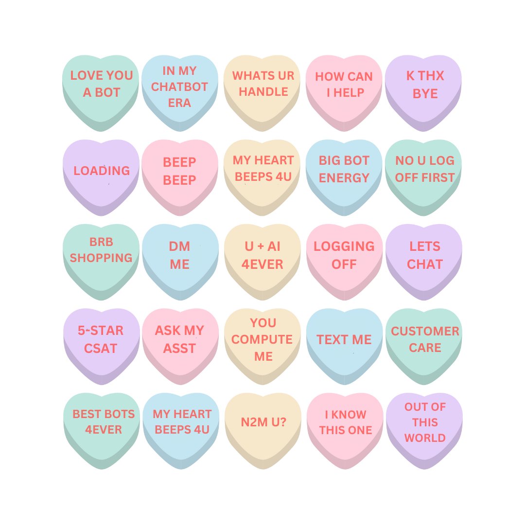 at heyday, we know a thing or two about conversation hearts🤍
