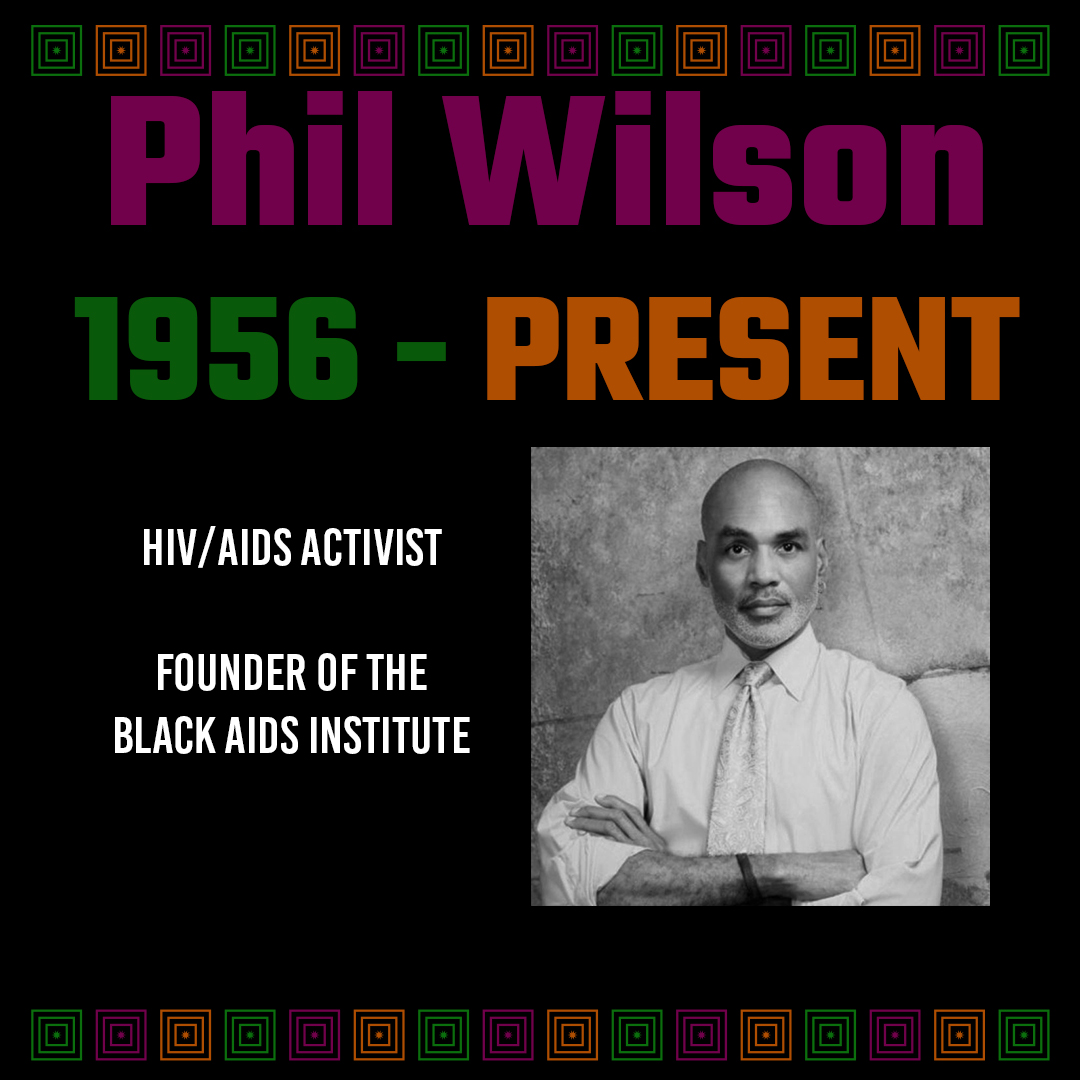 Phill Wilson (born 1956) is a prominent Black HIV/AIDS activist. Wilson founded the Black AIDS Institute in 1999, which was inspired by his partner’s death from an HIV-related illness and his own HIV diagnosis. #BHM #BIC #PhilWilson #BlackAIDSInstitute #BlackQueer