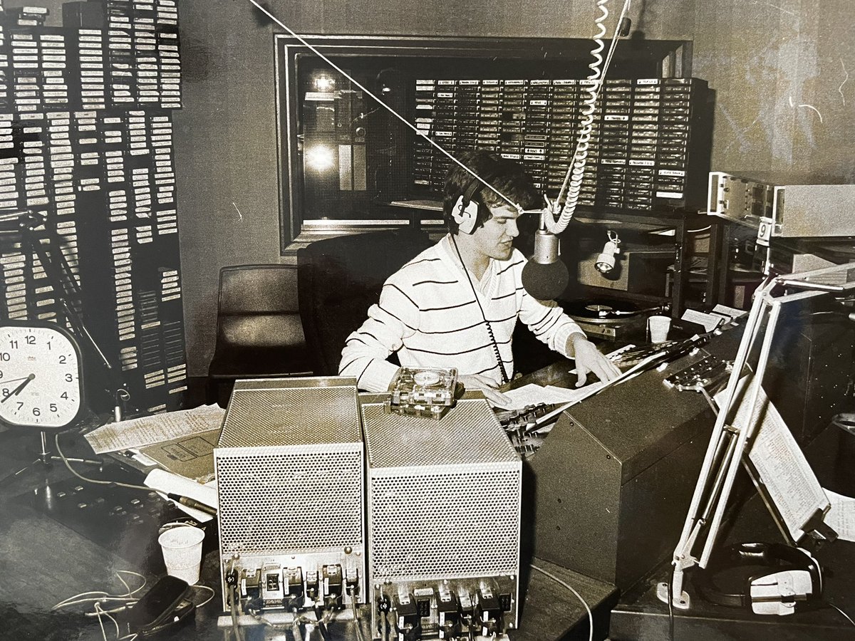 On #WorldRadioDay a few pics to say it continues to be a blast and still my favourite. I love the mystery of radio and the intimate ‘one-to-one’ 

#radio #RadioDay #memories