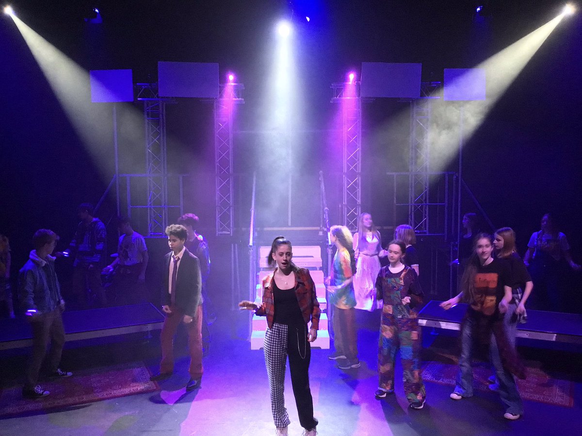 KSWDrama's tweet photo. We have just finished a very successful Godspell technical rehearsal. There are still a few tickets available at https://t.co/vCCAeHyg8g #ShapedByKings https://t.co/5WbmGoh7UX