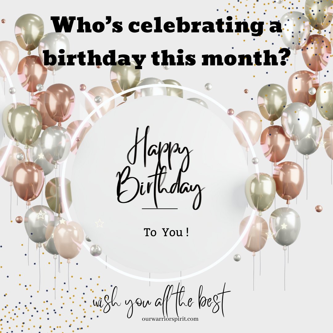 RainaMurray22's tweet image. Who’s celebrating a birthday this month? 
Tag yourself so we can wish a Happy Birthday to you! 🎶🧁🎈

Email us that it’s your birthday &amp;amp; receive a deiscount code.

#rwarriorspirit #SelfCompassion #CompassionateLiving #EmpoweringSelfCare #SelfLoveJourney #love #CultivateKindness