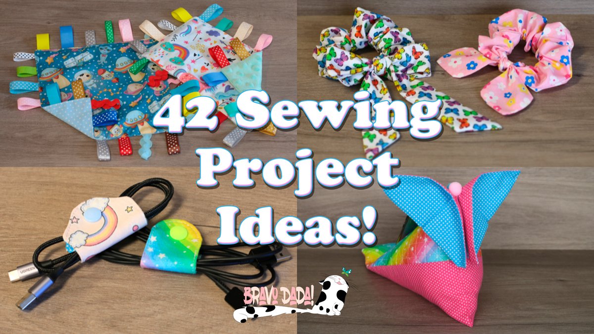 DIY 42 Sewing Project Ideas and Tutorial Videos youtube.com/playlist?list=… via <a href="/YouTube/">YouTube</a> #BravoDada #MHHSBD #CraftBizParty #YouTube #Sewing